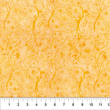 Banyan Batik - Flutter - Sunshine Yellow - 80725-54