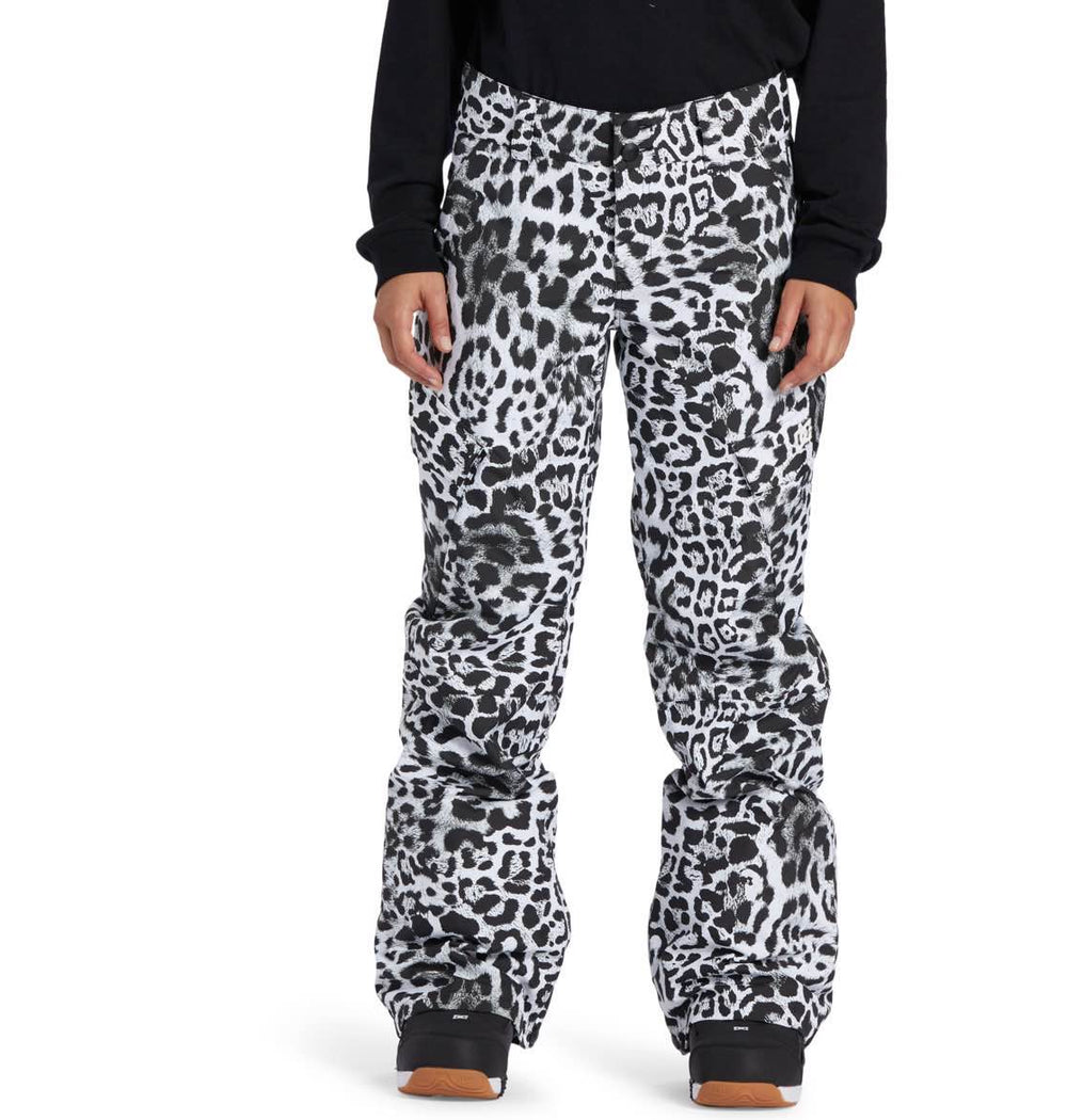 DC Shoes 'Nonchalant' Insulated Snowpants - White Leopard (Women’s)