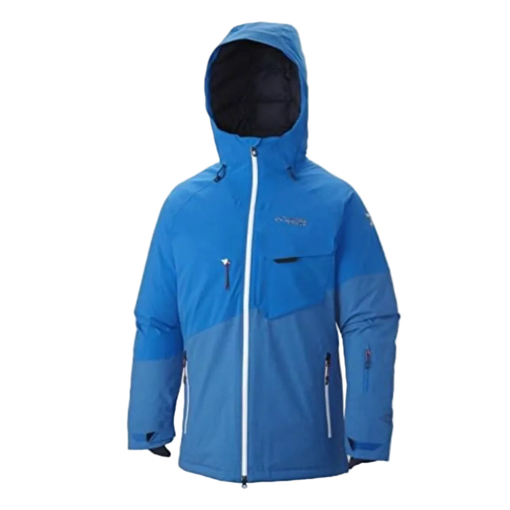 Veste d'hiver isolée Columbia Titanium First Tracks 860 TurboDown pour hommes, taille Medium