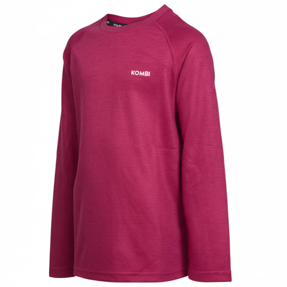 Kombi B2 Merino Blend Crew Top Child & Junior 190g Mid-weight Base Layers