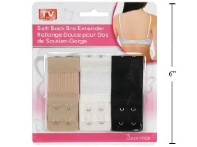 CTG Soft Back Bra Extender (3pcs) - 82177 — Home Essentials Outlet