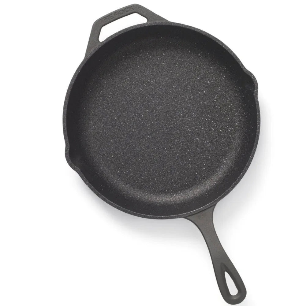 STARFRIT 032223 The Rock Cast Iron 10" (26cm) Skillet — Home Essentials Outlet