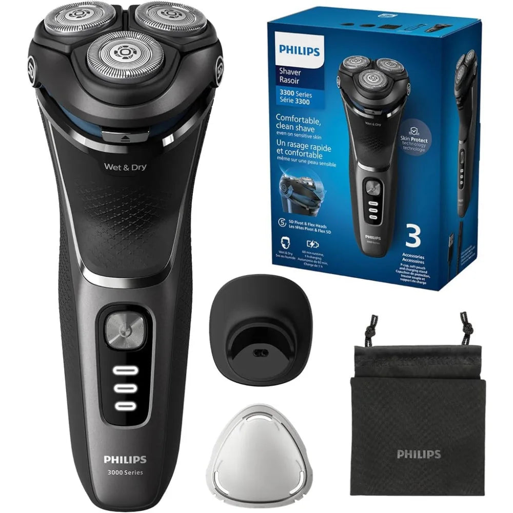 PHILIPS S3343/13 Electric Shaver Series 3300 Wet & Dry — Home Essentials Outlet