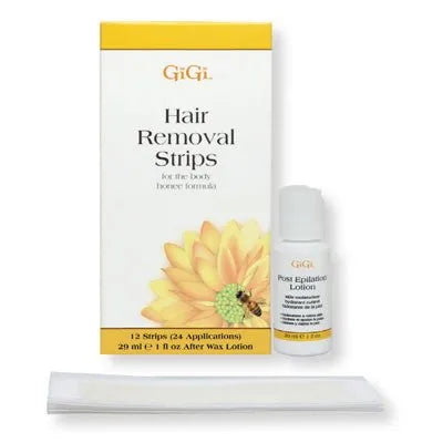 GiGi Hair Removal Strips - Face Lavender & Vanilla (12) — DK BEAUTY