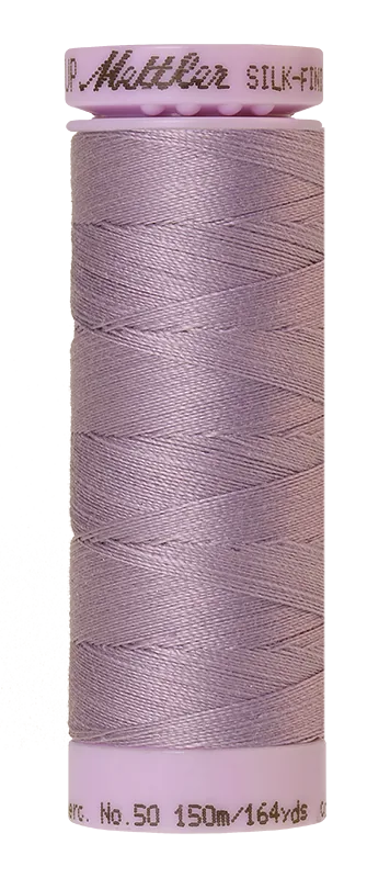 Mettler Silk-finish 50wt Solid Cotton Thread 164yd/150m Rosemary Blossom — Cottage Quilting Ltd.
