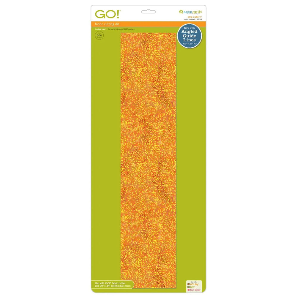 GO! Strip Cutter-5" (4 1/2" Finished) — Cottage Quilting Ltd.