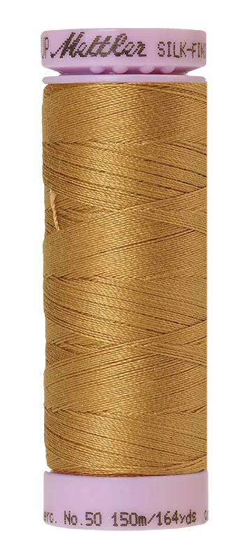 Mettler Silk-finish 50wt Solid Cotton Thread 164yd/150m Sisal — Cottage Quilting Ltd.