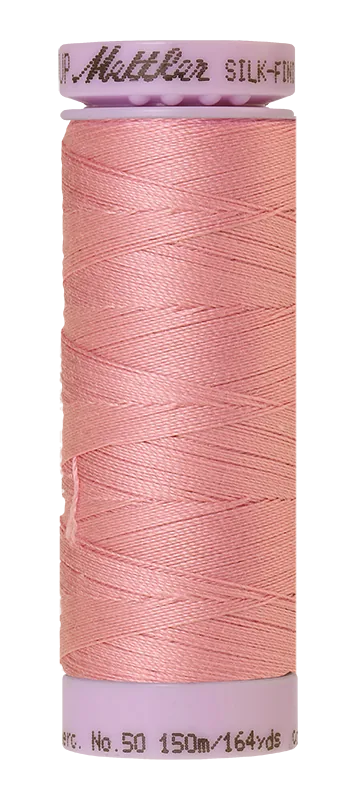 Mettler Silk-finish 50wt Solid Cotton Thread 164yd/150m Rose Quartz — Cottage Quilting Ltd.
