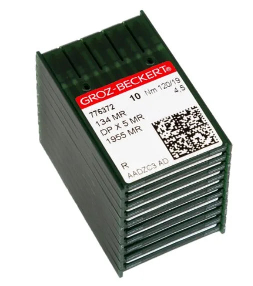 GROZ-BECKERT 134MR 4.5 120/19 Package of 10 — Cottage Quilting Ltd.