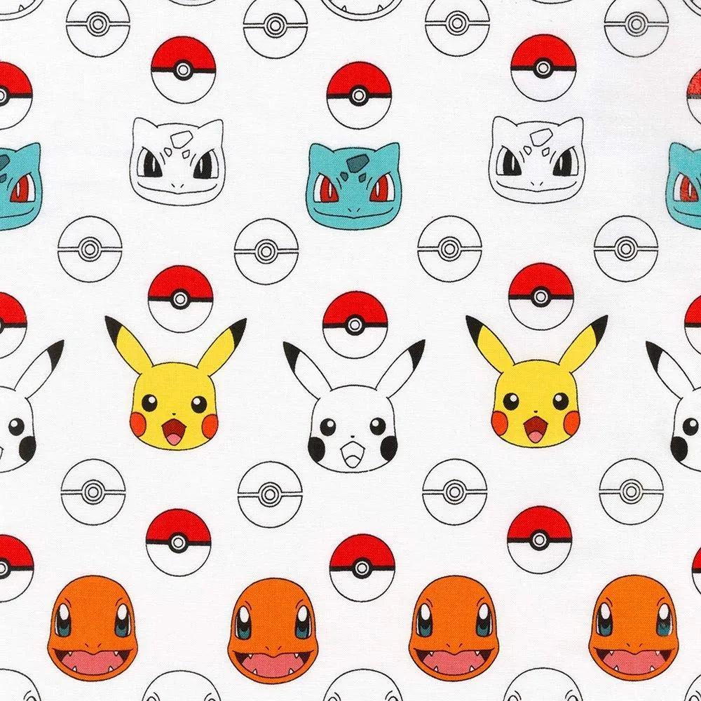 Robert Kaufman - Pokemon White — Cottage Quilting Ltd.