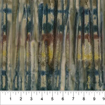 Banyan Batik - Painted Leaves -Sienna Pine - 80367-64 — Cottage Quilting Ltd.