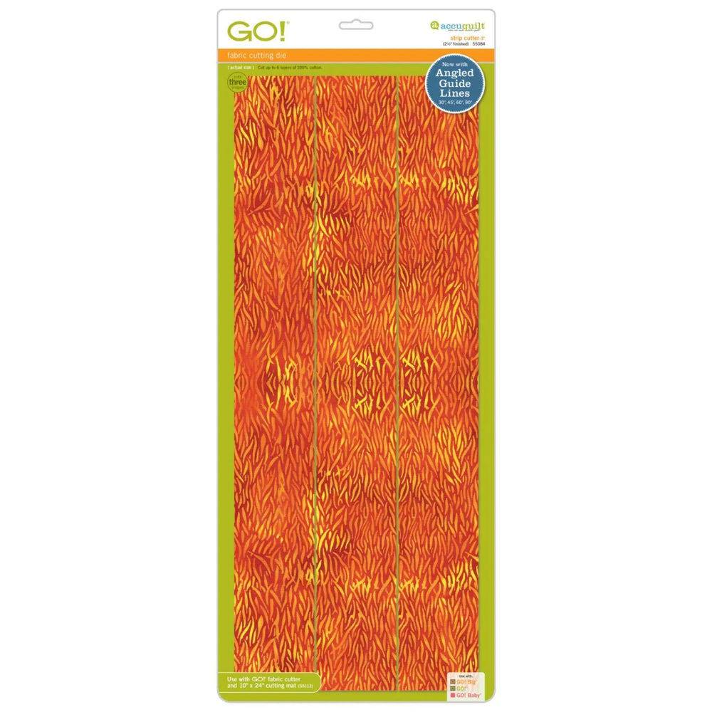 GO! Strip Cutter-3" (2 1/2" Finished) — Cottage Quilting Ltd.