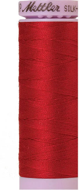 Mettler Silk-Finish 50wt Solid Cotton Thread 164yd/150M Country Red — Cottage Quilting Ltd.