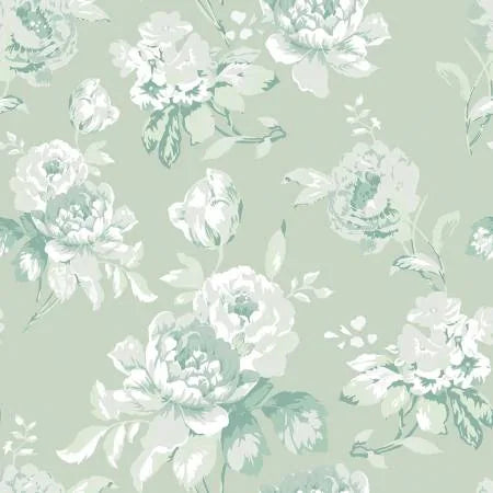 Riley Blake - Shades Of Autumn - Main Tea Green - C13470R-TEAGREEN — Cottage Quilting Ltd.