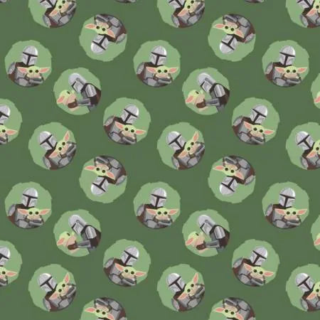 Star Wars Mandalorian & Baby Yoda Toss by Camelot Fabric — Cottage Quilting Ltd.