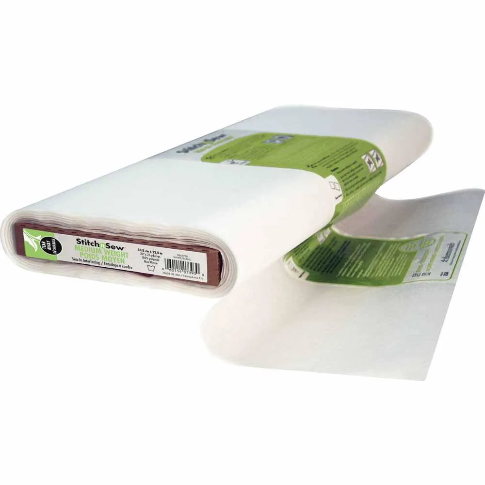 HEATNBOND Stitch n Sew Tear-Away Interfacing - 50.8cm (20") — Cottage Quilting Ltd.