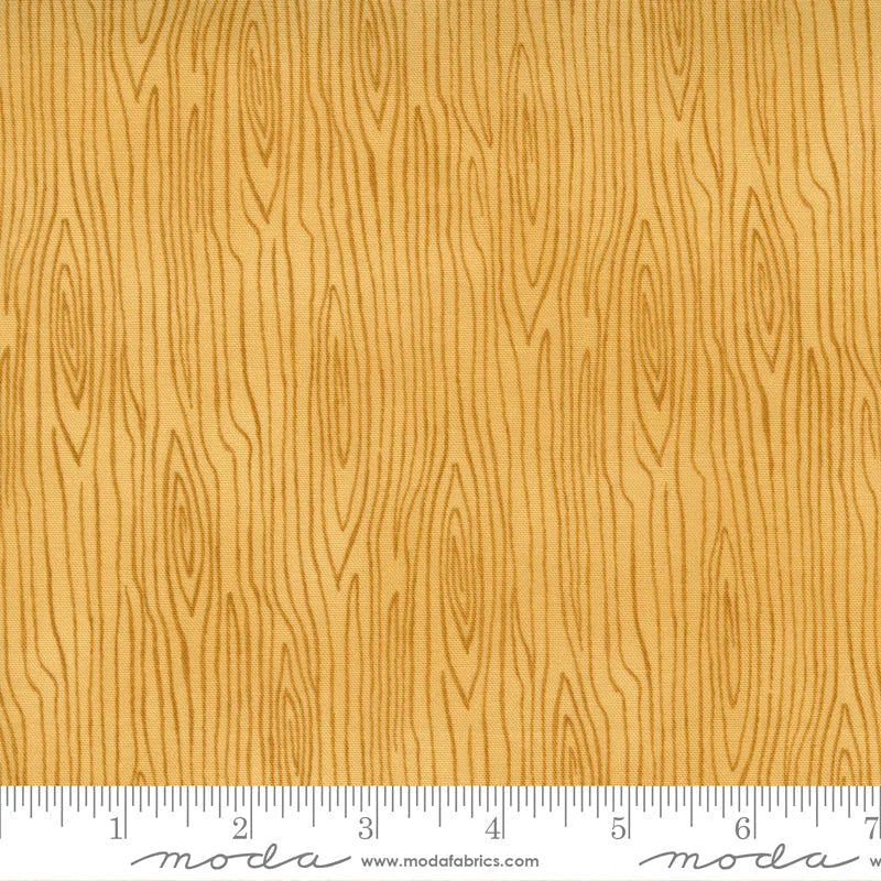 Deb Strain Effie's Woods - Goldenrod Wood Grain - 56018 13 — Cottage Quilting Ltd.