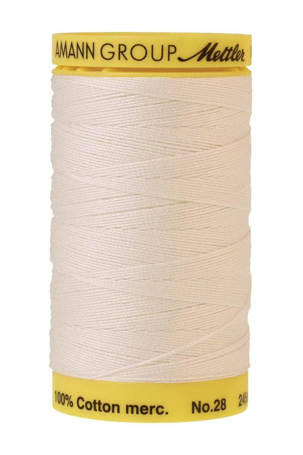 Mettler Silk-Finish 28wt Solid Cotton Thread 275YD Candlewick — Cottage Quilting Ltd.