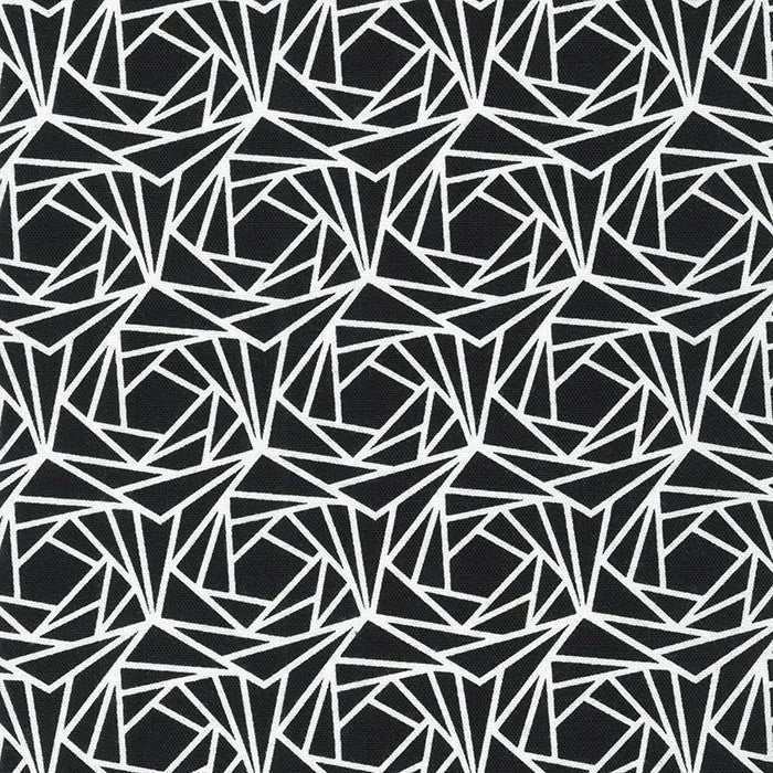 Jardin Noir for RK Studios - Abstract Rose in Black — Cottage Quilting Ltd.