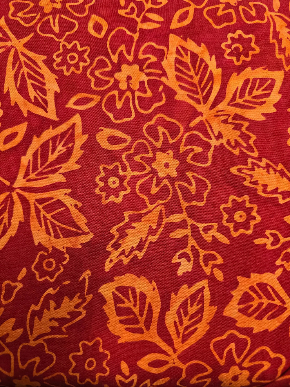 Batiks Bavarian- Red Orange Flower - JH23A8-RF — Cottage Quilting Ltd.