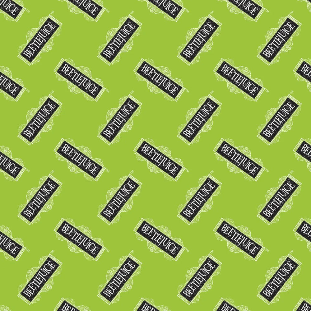 Beetlejuice - Green Beetlejuice - 23340103-1 — Cottage Quilting Ltd.