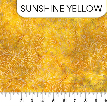 Banyan Batik - Banyan BFF - Sunshine Yellow - 81600-54 — Cottage Quilting Ltd.