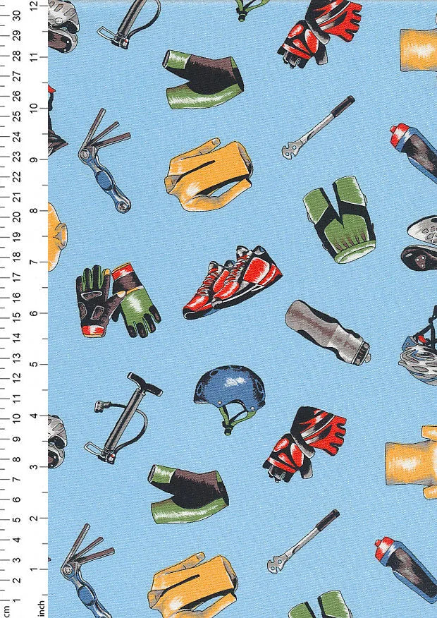 Nutex Fabrics- On Two Wheels- 80670-3 — Cottage Quilting Ltd.