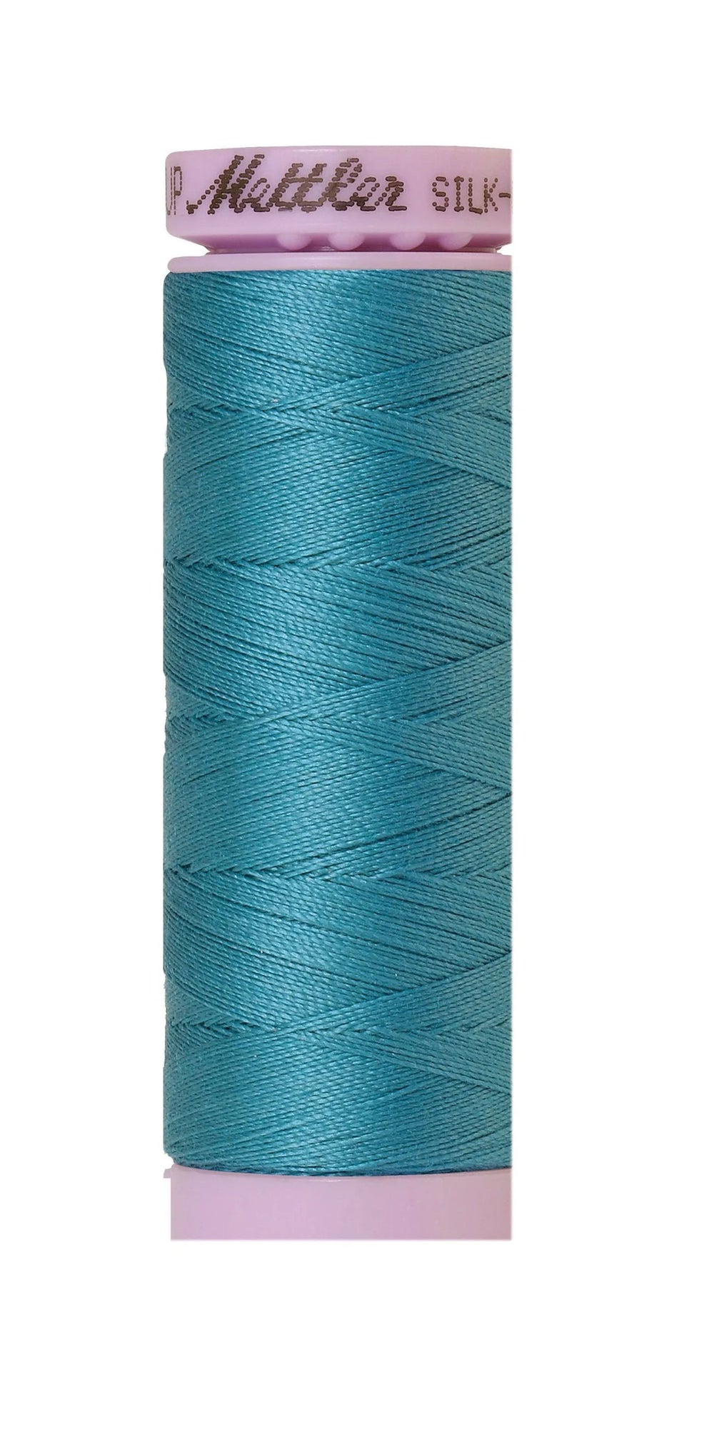 Mettler Silk-Finish 50wt Solid Cotton Thread 164yd/150M Night Teal — Cottage Quilting Ltd.