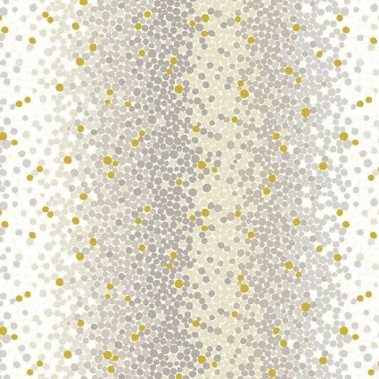 Timna Tarr - Noble Menagerie - Ombre Dots - 5616-33 Ecru — Cottage Quilting Ltd.