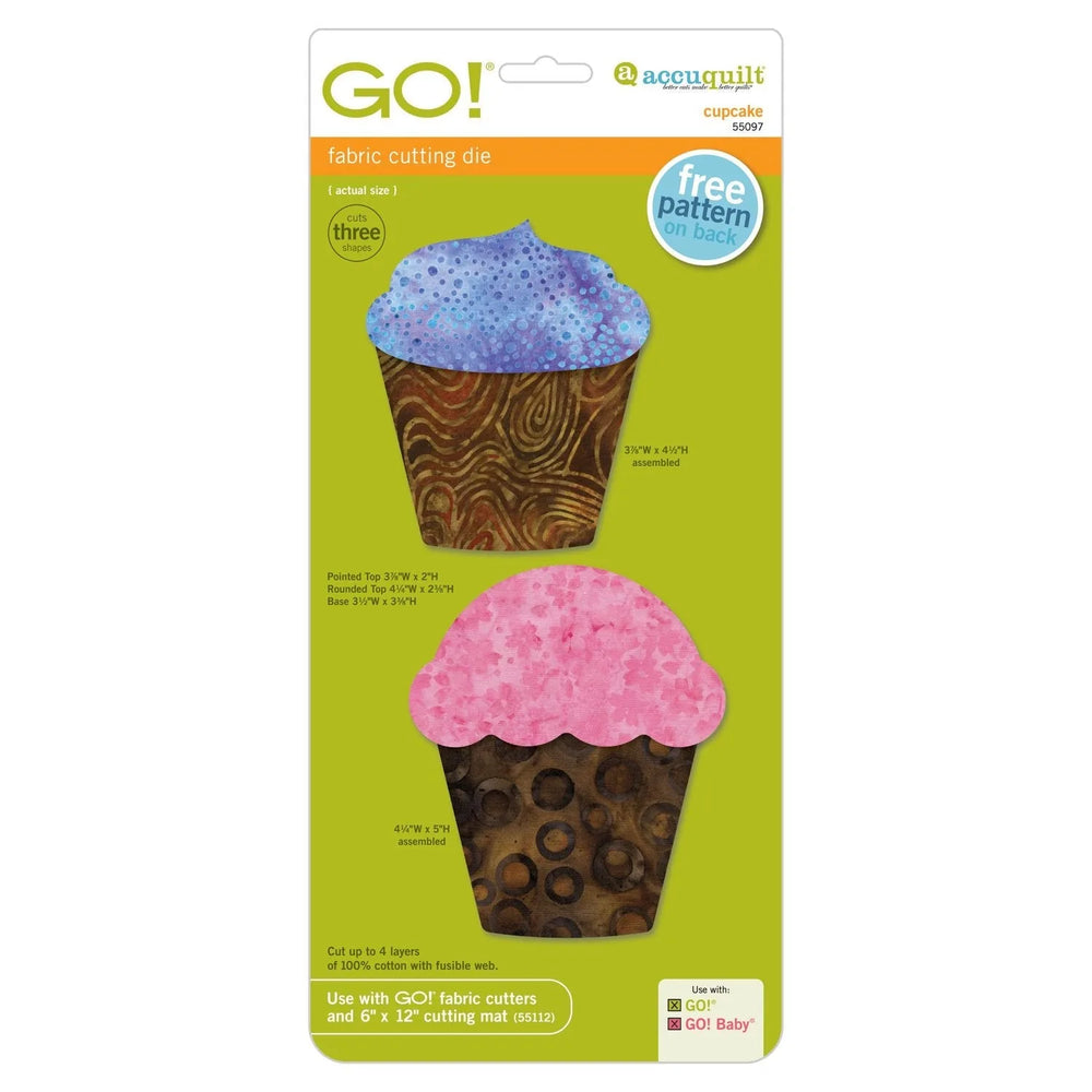 GO! Cupcake — Cottage Quilting Ltd.
