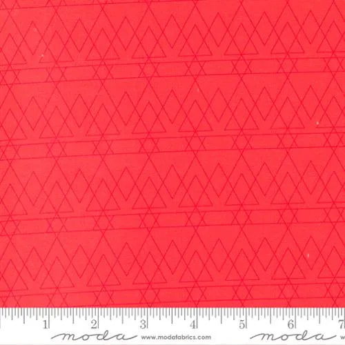 Rainbow Sherbet by Sariditty - Triangled - Mandarin — Cottage Quilting Ltd.