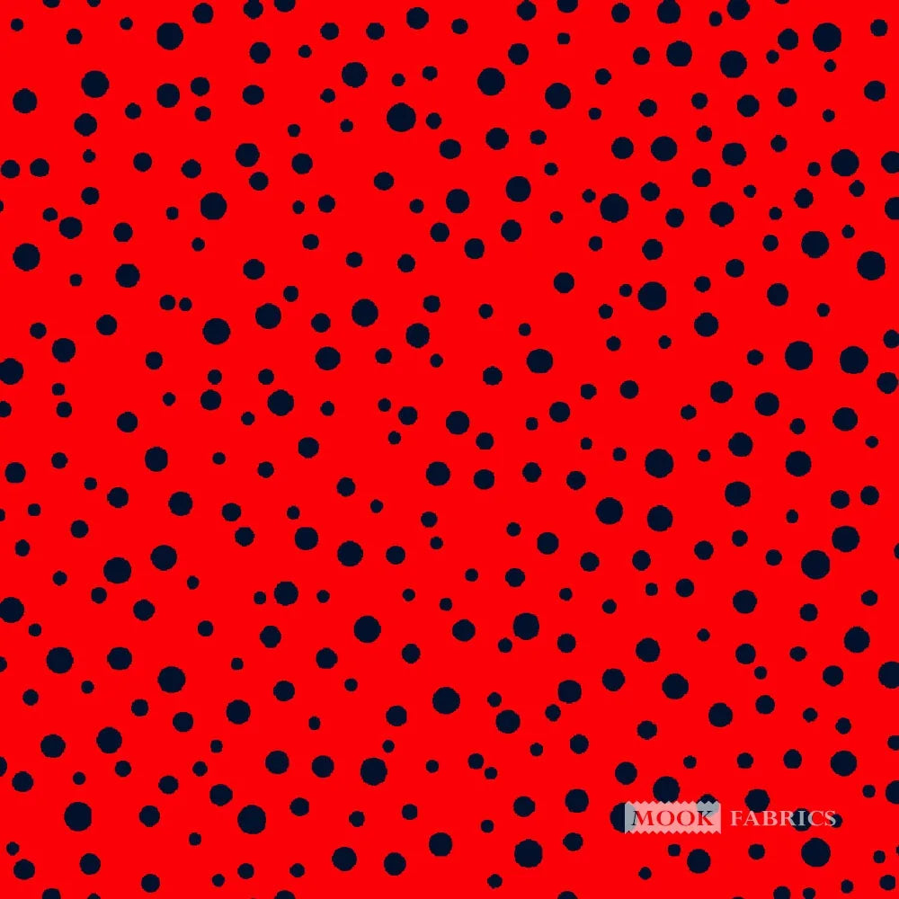 Extra Credit from Freckle and Lollie - Red and Navy Dotted — Cottage Quilting Ltd.