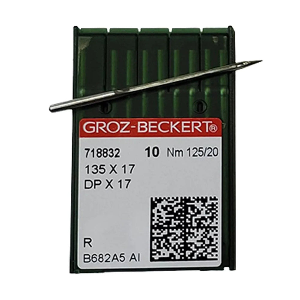 GROZ-BECKERT 135x17/DPx17 125/20 Package of 10 — Cottage Quilting Ltd.