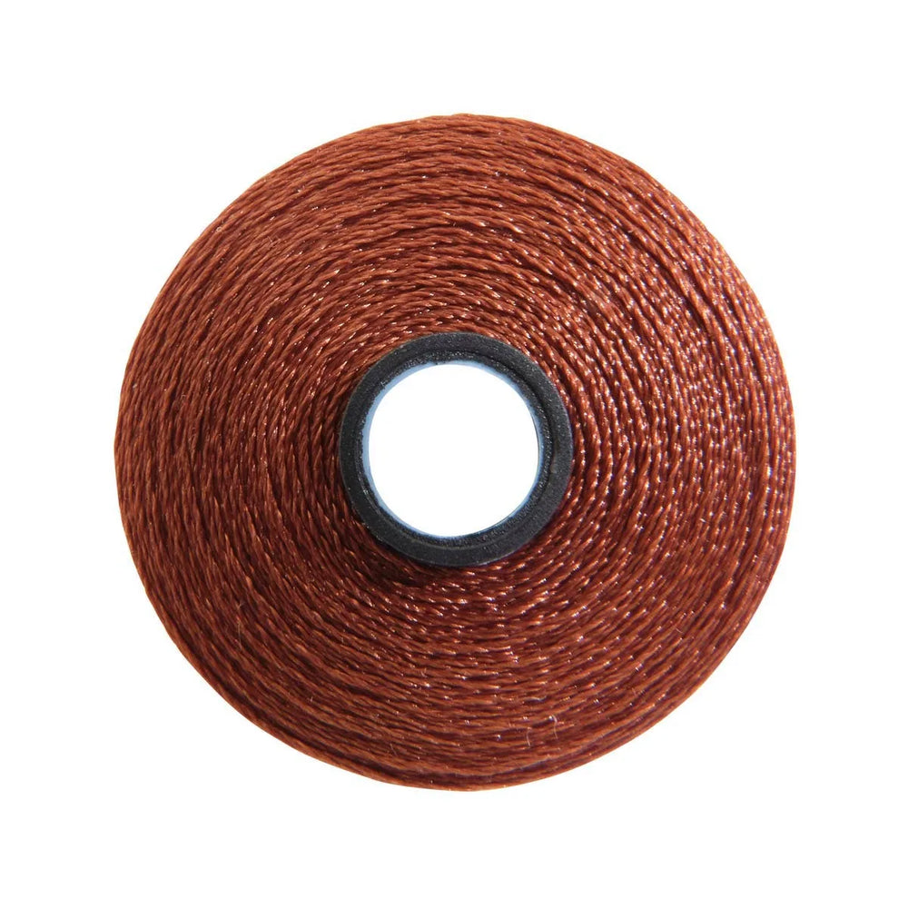 MAGNA-GLIDE DELIGHTS MAHOGANY M Class Bobbins (10 per package) — Cottage Quilting Ltd.