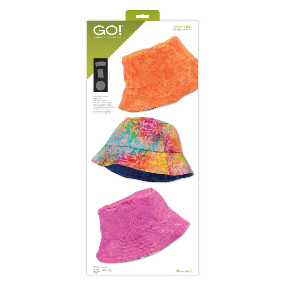 GO! Bucket Hat Die — Cottage Quilting Ltd.