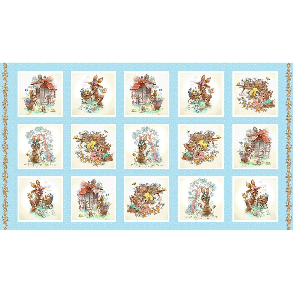 Bunny Tails by Robert Giordano- Panel — Cottage Quilting Ltd.