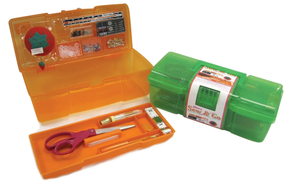 Premium Sew & Go Sewing Kit In A Caddy - DAMAGED — Cottage Quilting Ltd.
