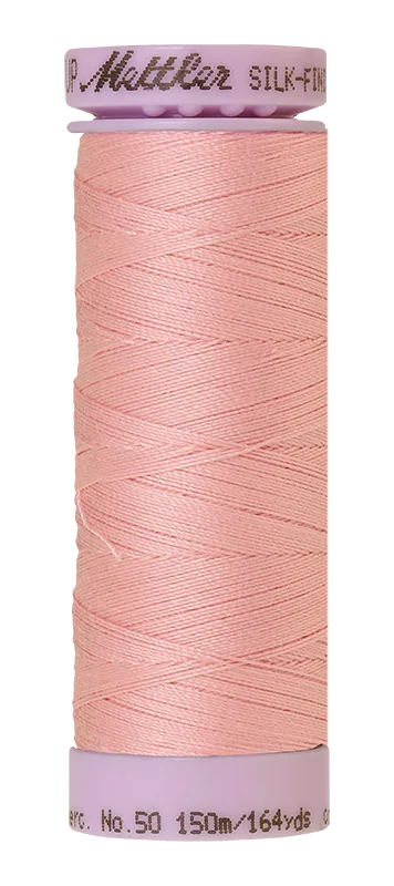 Mettler Silk-finish 50wt Solid Cotton Thread 164yd/150m Tea Rose — Cottage Quilting Ltd.