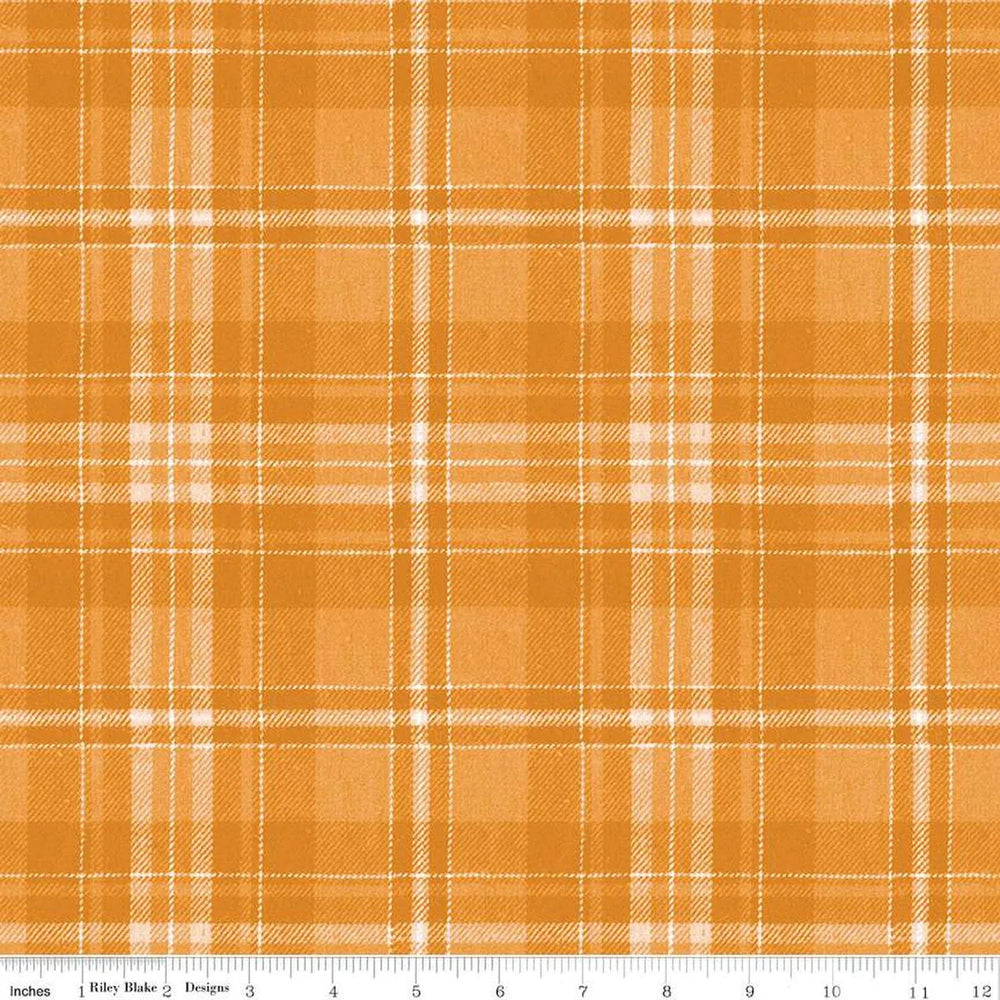 Riley Blake - Costume Maker's Act II - Plaid Orange - C16010-ORANGE