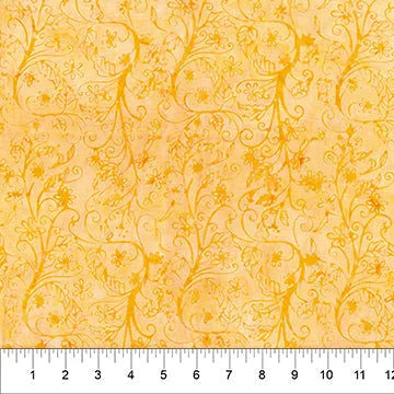 Banyan Batik - Flutter - Sunshine Yellow - 80725-54 — Cottage Quilting Ltd.