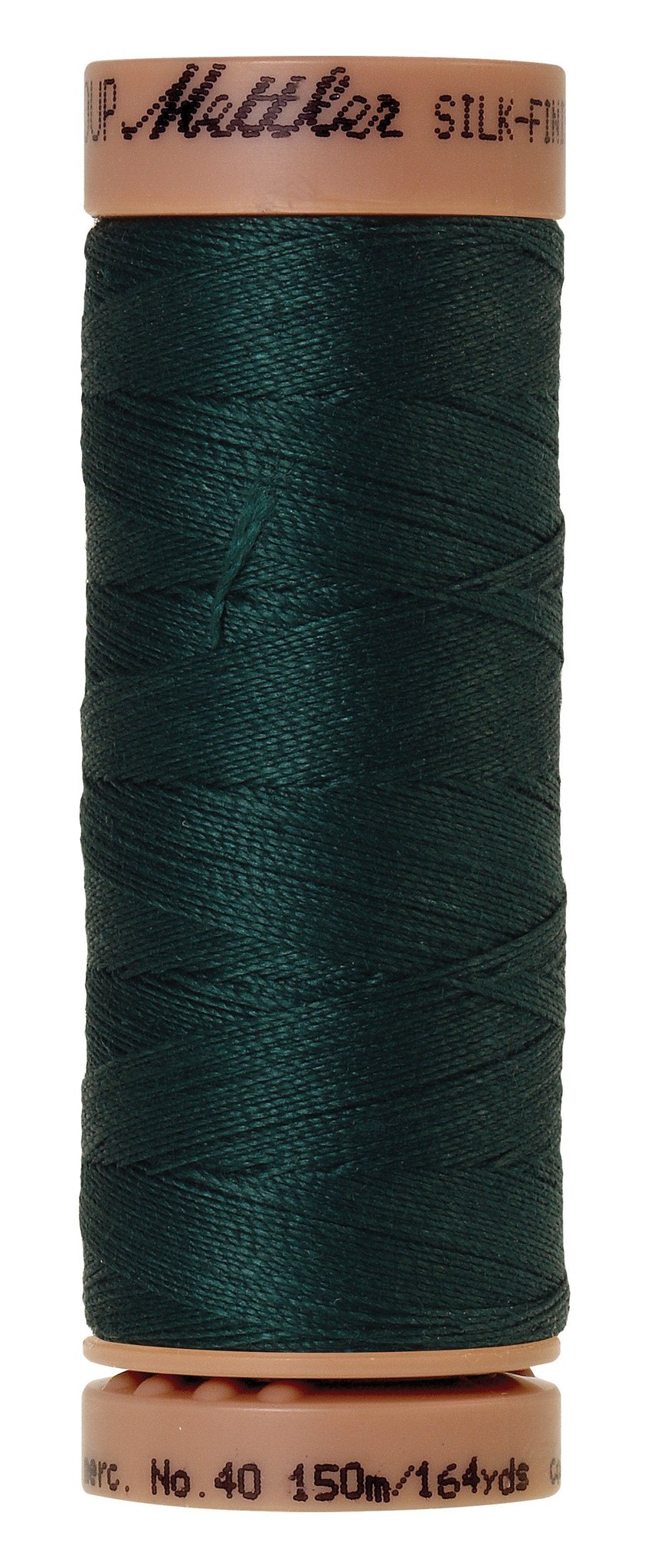 Mettler Silk-Finish 40wt Solid Cotton Thread 164yd/150M Swamp