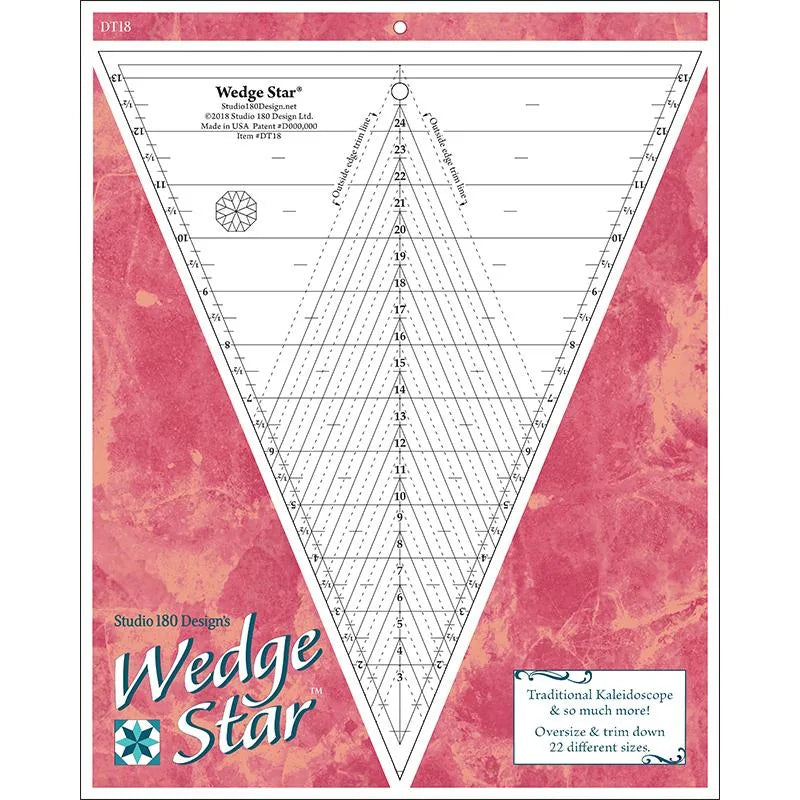Studio 180 Designs Wedge Star — Cottage Quilting Ltd.