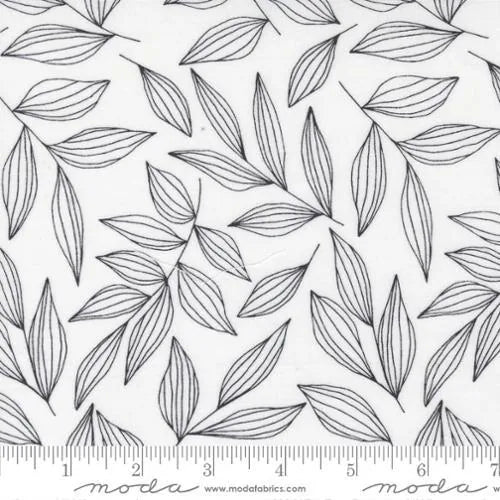Création par Alli K pour Moda - Feuilles de papier