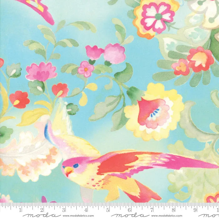 Moda - Envols Fantaisistes - Par MoMo - Fantaisie Volante Turquoise