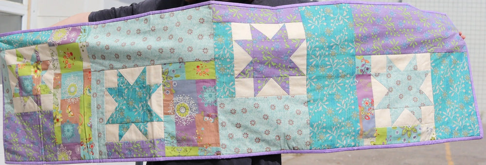 Store Sample- Table Runner- Stars — Cottage Quilting Ltd.