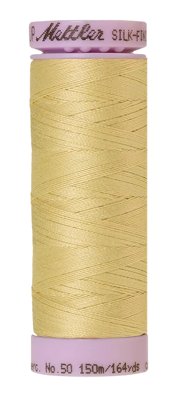 Mettler Silk-finish 50wt Solid Cotton Thread 164yd/150m Barewood — Cottage Quilting Ltd.