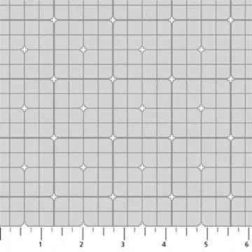 Serenity Basics Grid - Light Grey - 92011-90 — Cottage Quilting Ltd.