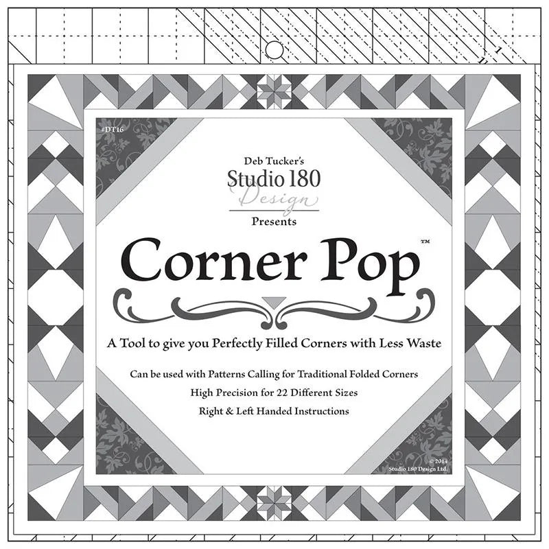 Studio 180 Designs Corner Pop Rulers — Cottage Quilting Ltd.
