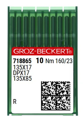 GROZ-BECKERT 135x17/DPx17 160/23 Package of 10 — Cottage Quilting Ltd.