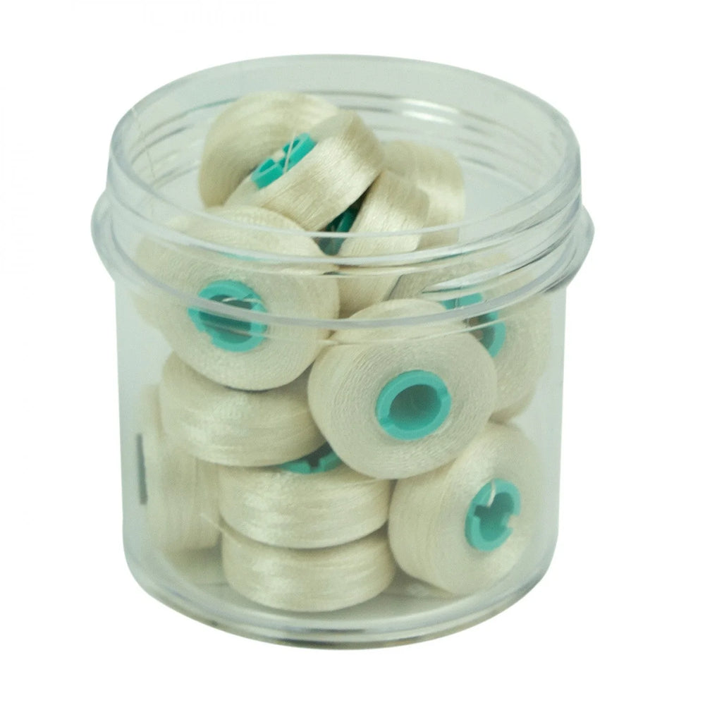 MAGNA-GLIDE DELIGHTS Cream Bobbins L (20 per package)